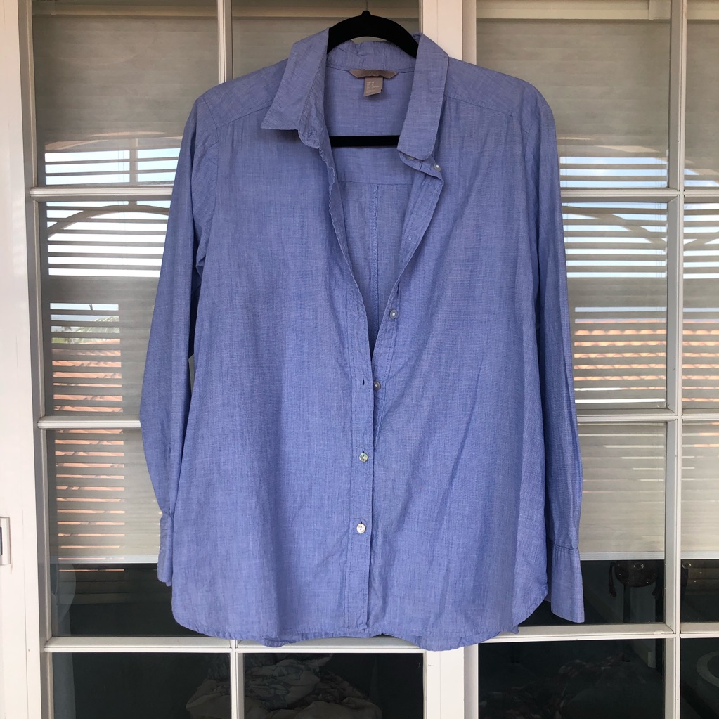 H&Am Button Front Blouse